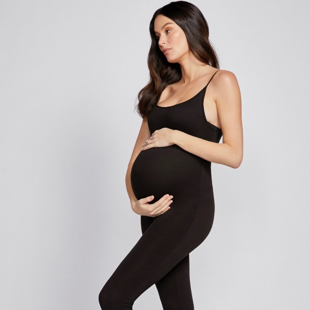 NWT Bumpsuit Kate Maternity Black Jumpsuit Size M